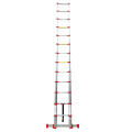 3.8M(15.5FT)/3.2M(12.5FT) EN131-6 telescopic ladder loft ladder folding with heavy duty 150kgs